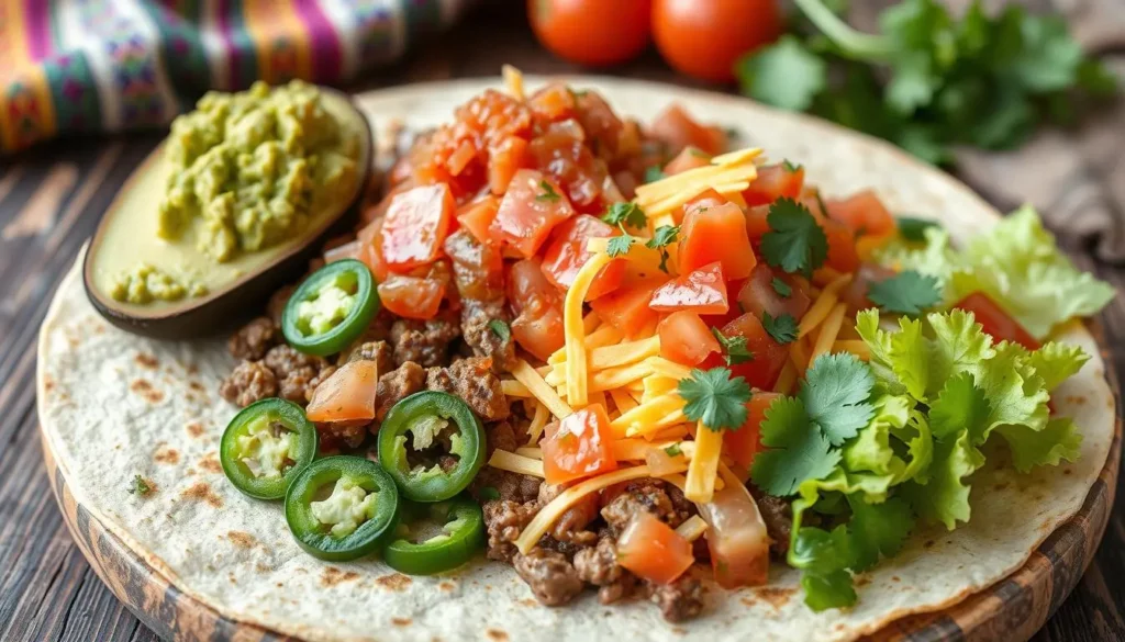 beef quesadilla toppings