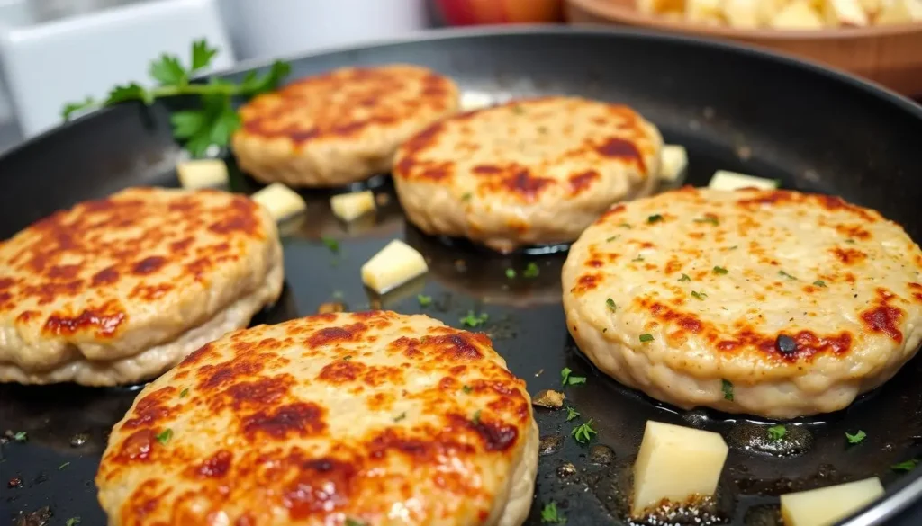 Homemade Chicken Apple Sausage Patties