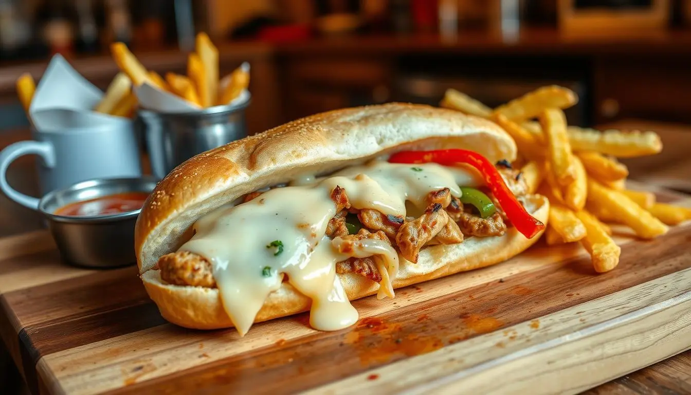 chicken philly cheesesteak